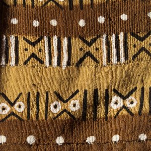 Tissu : motif d'Afrique multi-couleur